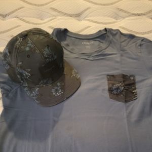 Mens coach tahirt and hat